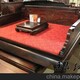 真材实料王义红木缅花梨罗汉床造型美观产品图