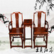 王义红木大果紫檀桌椅,绿色环保大红酸枝椅子古典传承