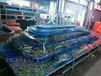 东莞大型玻璃鱼缸订做厂家 虾蟹类玻璃鱼池 制冷海鲜池