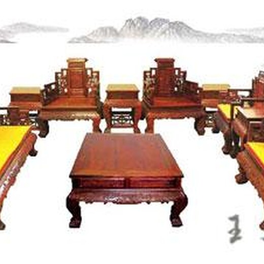 王义红木大果紫檀沙发,王义红木家具老挝红酸枝沙发实木雕刻