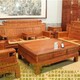 济宁红木沙发榫卯组装缅花梨电视柜图
