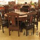 青岛老挝大红酸枝餐桌图