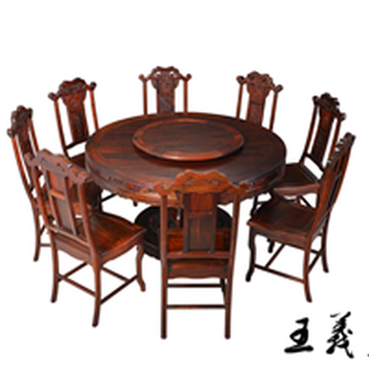 济宁王义红木家具餐桌套件的购买指南,济宁红木家具