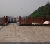 北京胜杰腾达防腐木栅栏 花格围栏 水泥栅栏制作厂家