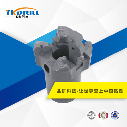 北京刮刀金刚石复合片钻头煤矿钻孔益矿科技锚杆钻头