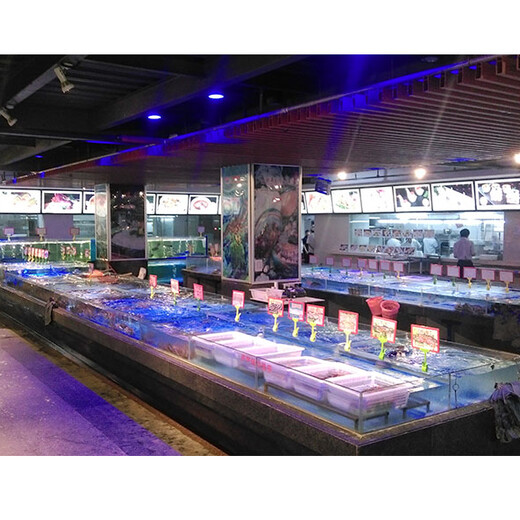 深圳香梅订做海鲜池设备 海鲜池安装费用