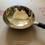 山东章丘手工铁锅手工铜锅无涂层炒菜锅图片2