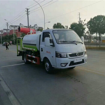 程力威工地洒水车,东风D17型12方绿化喷洒车