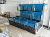 广州海珠海鲜鱼缸图片 玻璃海鲜池 欢迎来电咨询