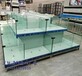 佛山生鲜玻璃鱼缸订做厂家 梯形海鲜池