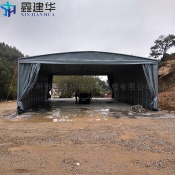 南京江宁大型工业帐篷推拉棚带质检报告凉蓬制作方法