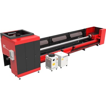 百盛激光1000-6000W激光切管機重型管材加工大管徑切割