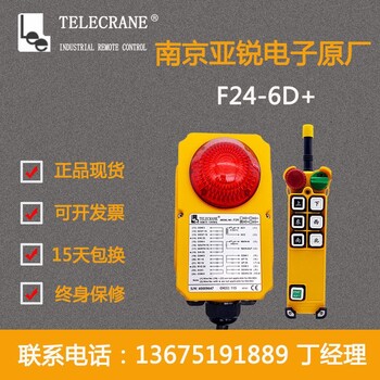 台湾禹鼎LEE遥控器 双梁遥控器 起重机遥控器F24-6D+