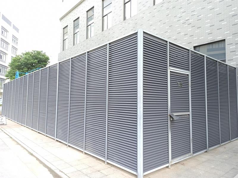 德昌空调护栏厂家智能百叶窗安装铝合金材质更