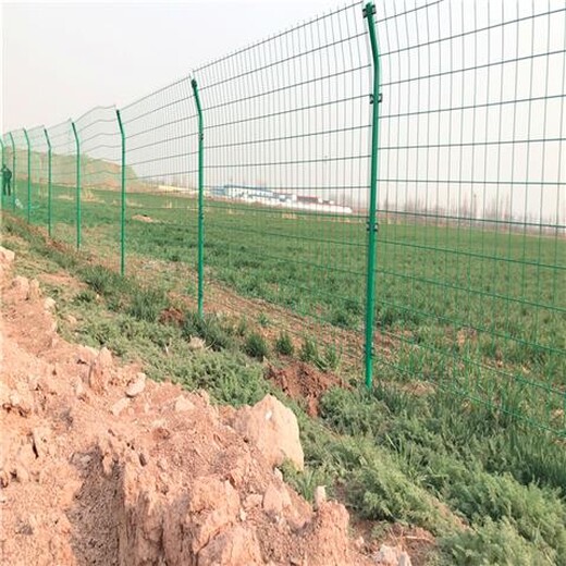 刺绳双边丝护栏网高速公路护栏网就找涨源厂家