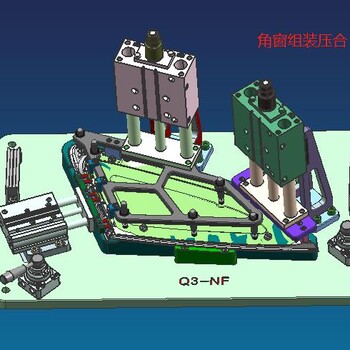 太阳能电池测试夹具 深隆STG1079 流水线工装夹具 非标机械工装