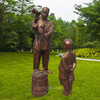 宏駿雕塑仿銅雕塑,福州玻璃鋼人物雕塑經久耐用