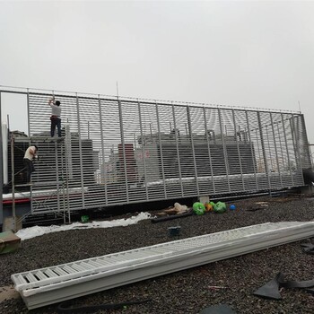 空调防雨百叶窗厂家 电动外遮阳百叶窗