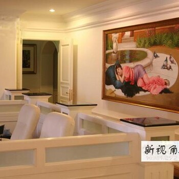 无锡酒店油画1 江苏酒店墙绘壁画厂家 纯手绘定制