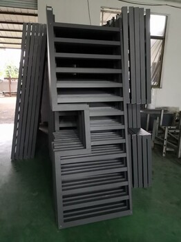 销售苏州上海空调格栅安装生产厂家定制空调罩百叶窗