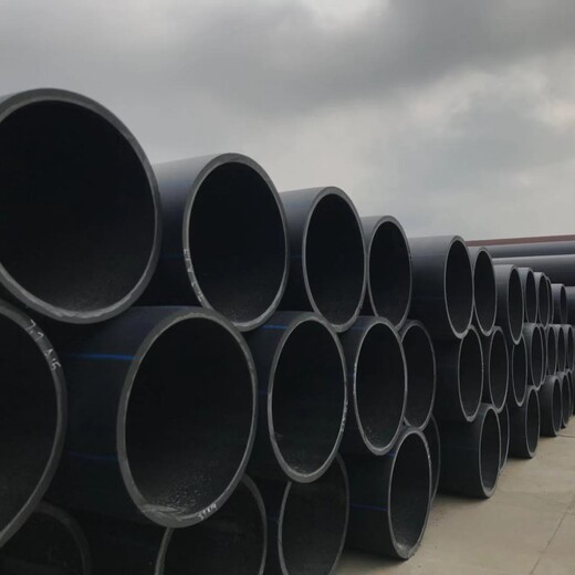 惠东现货HDPE实壁牵引管DN500 HDPE