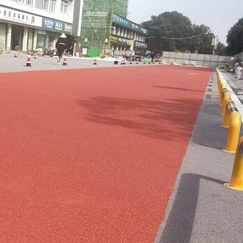 会发光的路面 发光石路面 彩色路面