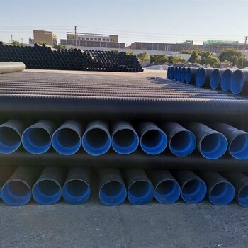 新会HDPE三层壁复合增强管DN500 SN12.5 HDPE 价格优惠