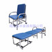 医院医疗陪护椅可折叠两用床椅子全躺式午休加固铁椅