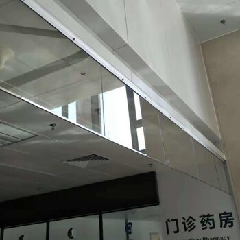 江西固定挡烟垂壁商家 固定式玻璃挡烟垂壁