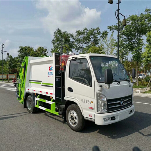 东风压缩垃圾车,道路垃圾车