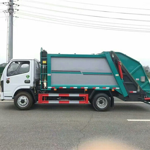 20吨绿化垃圾清运车,挂桶垃圾车