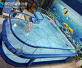 伊貝莎鋼化玻璃兒童泳池,可拆裝式泳池
