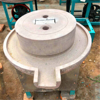 多功能商用电动石磨机豆浆米浆石磨机价格