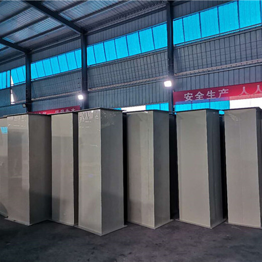 铭泰环保PVC矩形风管,河南鄢陵县实验室PVC排气通风管道风管加工定制