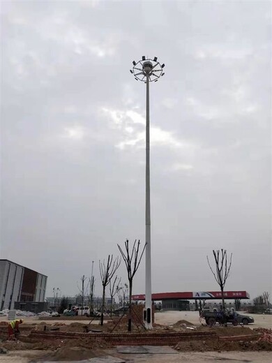 呼伦贝尔开鲁县高杆灯广场安装30米,高杆灯价格