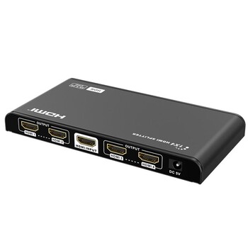 HDMI2.0版1进4出HDMI分配器4K60HZ朗强LKV314HDR-V2.0