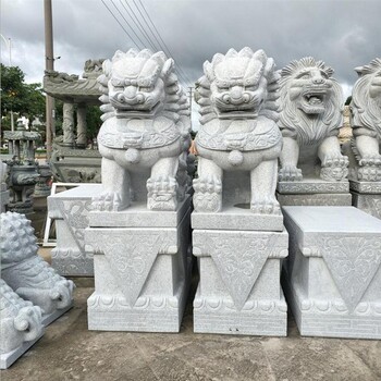 蚌埠青石石头狮子-石雕狮子规格,石狮子