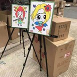 地摊儿童DIY卡通涂鸦画板幼儿益智涂鸦水彩画板批发图片0