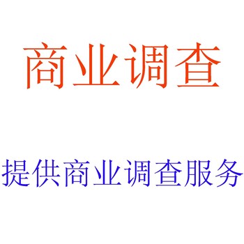 商业调查，财务报表审计，税务筹划，财务顾问，资产评估