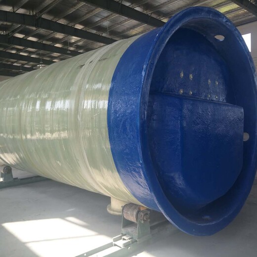 鹰潭地埋式玻璃钢提升污水泵站厂家,一体化预制泵站