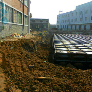 乌鲁木齐地埋BDF水箱厂家,消防箱泵一体化图片2