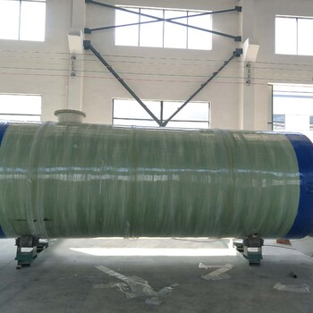 潍坊地埋式玻璃钢提升污水泵站厂家,一体化预制泵站
