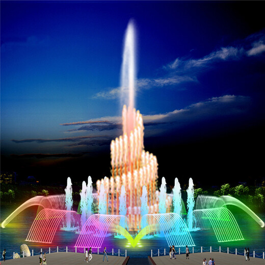 河南唐韵音乐喷泉制作安装,水景喷泉设备