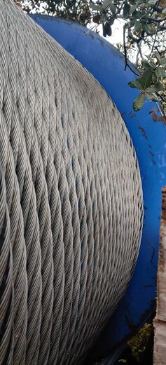 东营纯新钢丝绳回收钢丝绳上门回收,新旧钢丝绳