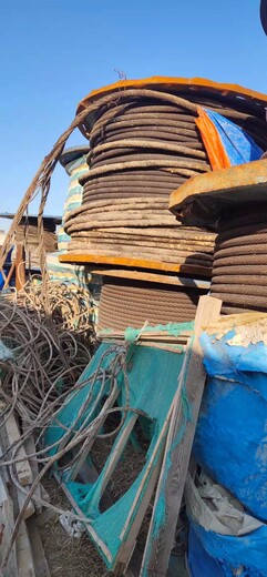 永州纯新钢丝绳回收钢丝绳回收,库存钢丝绳