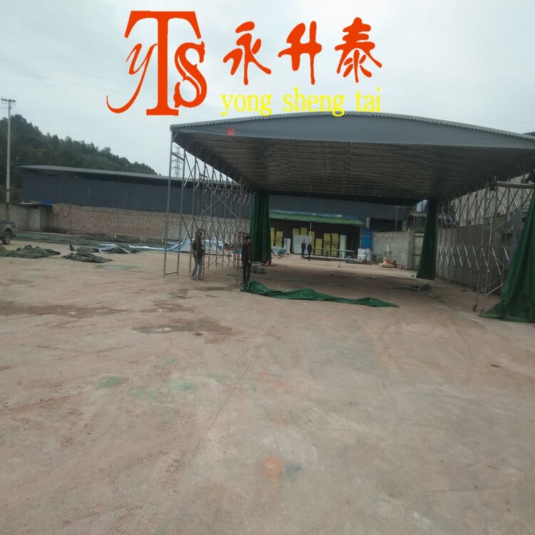 广汉大型移动式雨棚