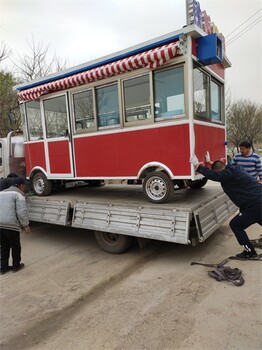 万美电动快餐车,青岛电动电动餐车批发代理