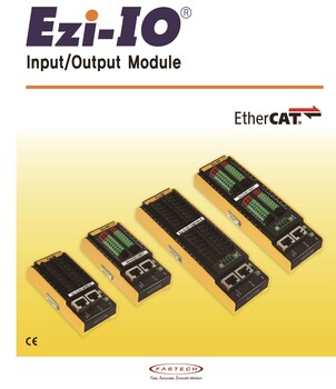 Fastech/EtherCAT总线IO模块电压电流模拟量输入Ezi-IO-EC-AD08-T