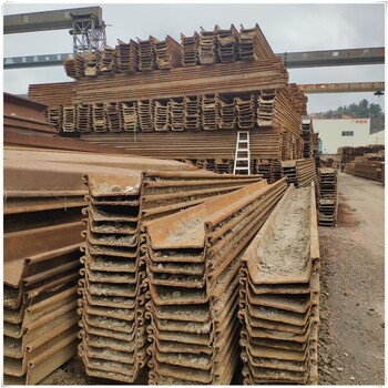 广州大型钢板桩出租拉森钢板桩租赁基地