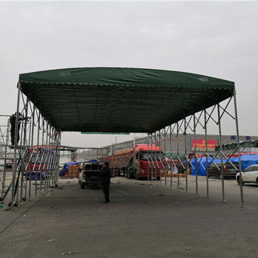 杭州推拉雨篷定西活动雨棚单价移动雨棚